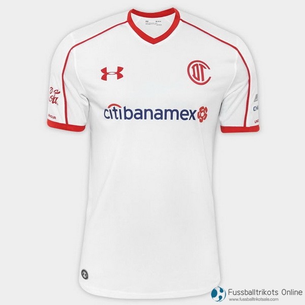 Deportivo Toluca Trikot Auswarts 2017-18 Fussballtrikots Günstig